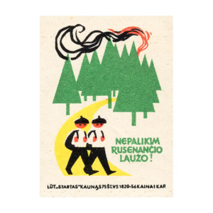Lithuanian Fire Safety - Do not play with fire