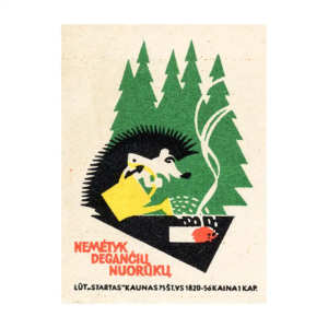 Lithuanian Fire Safety - Do not play with fire