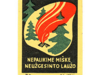 Lithuanian Fire Safety - Do not play with fire