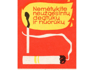 Lithuanian Fire Safety - Do not play with fire