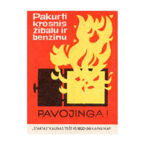 Lithuanian Fire Safety - Do not play with fire