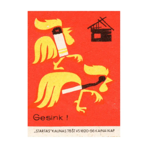 Lithuanian Fire Safety - Do not play with fire