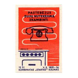 Lithuanian Fire Safety - Do not play with fire