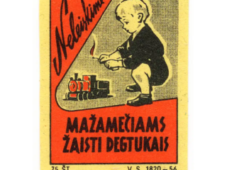 Lithuanian Fire Safety - Do not play with fire