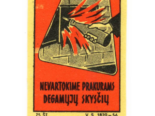 Lithuanian Fire Safety - Do not play with fire