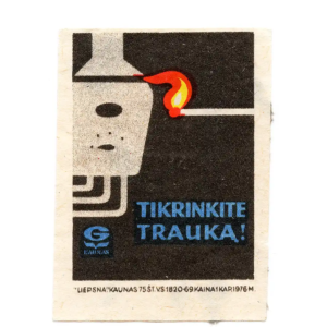 Lithuanian Fire Safety - Do not play with fire
