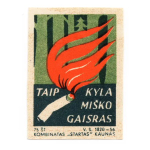 Lithuanian Fire Safety - Do not play with fire