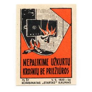 Lithuanian Fire Safety - Do not play with fire
