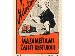 Lithuanian Fire Safety - Do not play with fire