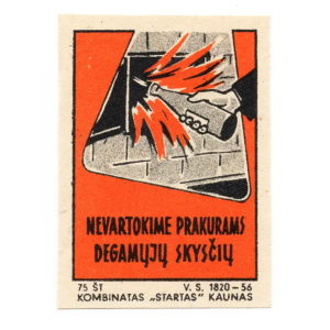 Lithuanian Fire Safety - Do not play with fire