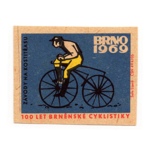 World Cycling Championship BRNO 1969 - Matchbox Labels, 100 years of Cycling
