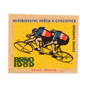 World Cycling Championship BRNO 1969 - Matchbox Labels, 100 years of Cycling