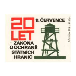Czechoslovak Army - 20 years of the Law on the Protection of State Borders