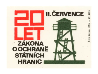 Czechoslovak Army - 20 years of the Law on the Protection of State Borders