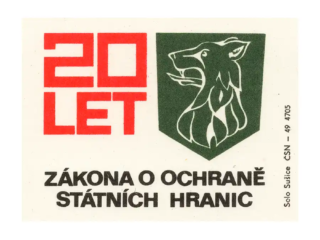 Czechoslovak Army - 20 years of the Law on the Protection of State Borders