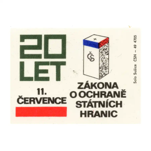 Czechoslovak Army - 20 years of the Law on the Protection of State Borders