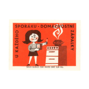 Czechoslovak Fire Safety - Use proper matches at home