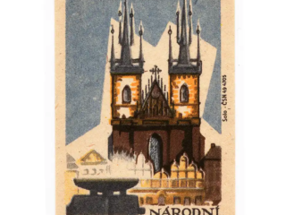 Czechoslovak Cultural Monuments - Matchbox Labels