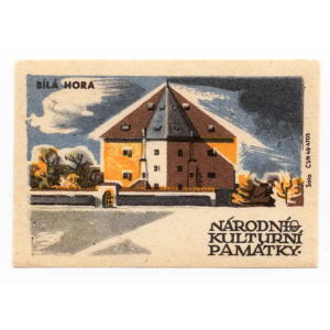 Czechoslovak Cultural Monuments - Matchbox Labels