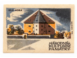 Czechoslovak Cultural Monuments - Matchbox Labels