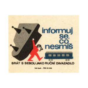 Socially acceptable behaviors - Czechoslovak Social Ads