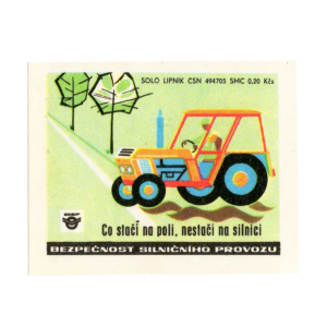 Czechoslovak road traffic safety - Safe traffic rules on unpaved roads