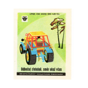 Czechoslovak road traffic safety - Safe traffic rules on unpaved roads