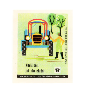 Czechoslovak road traffic safety - Safe traffic rules on unpaved roads
