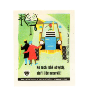 Czechoslovak road traffic safety - Safe traffic rules on unpaved roads