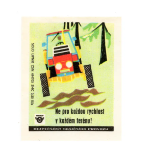 Czechoslovak road traffic safety - Safe traffic rules on unpaved roads