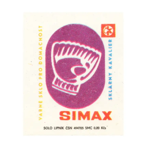Czechoslovak Brands - Cooking glass for the household Simax