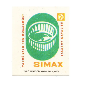 Czechoslovak Brands - Cooking glass for the household Simax